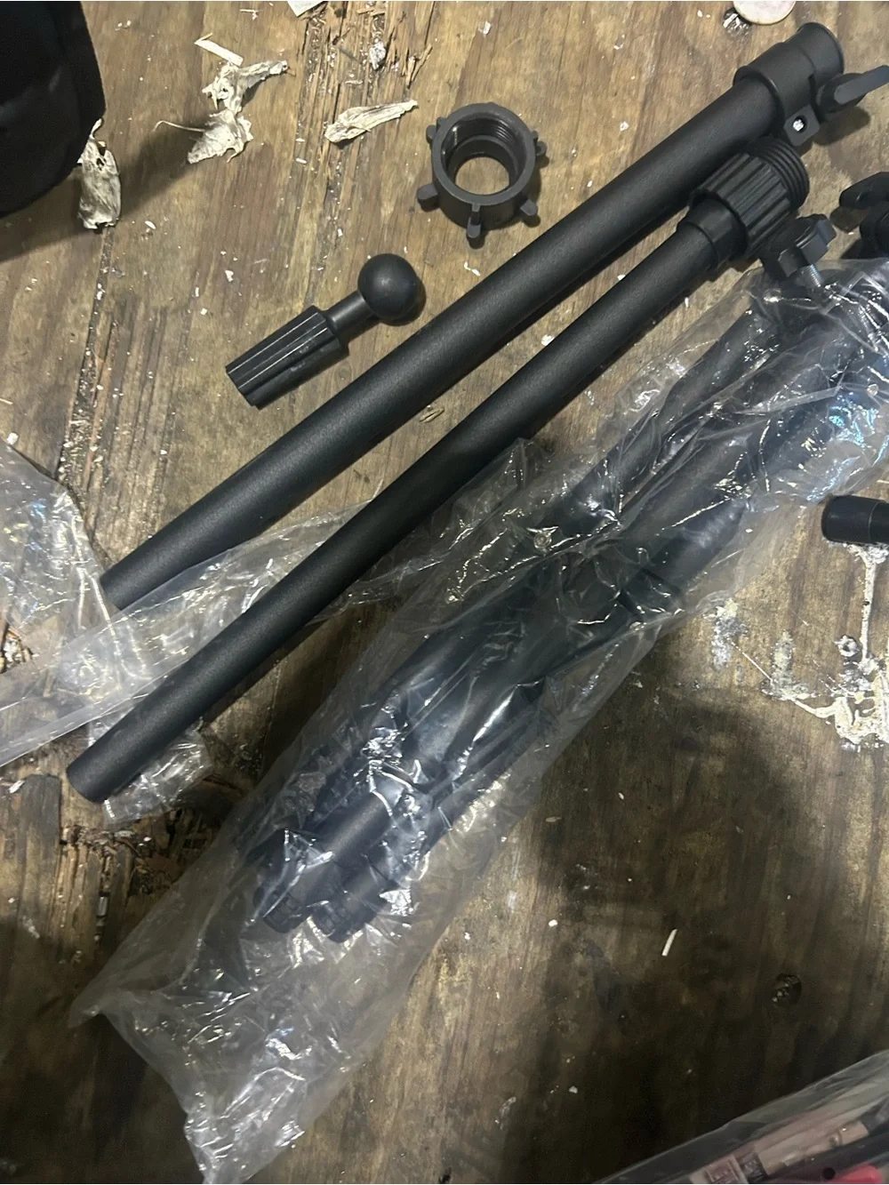 Her Wig Closet Black Adjustable Stand Poles for Wigs